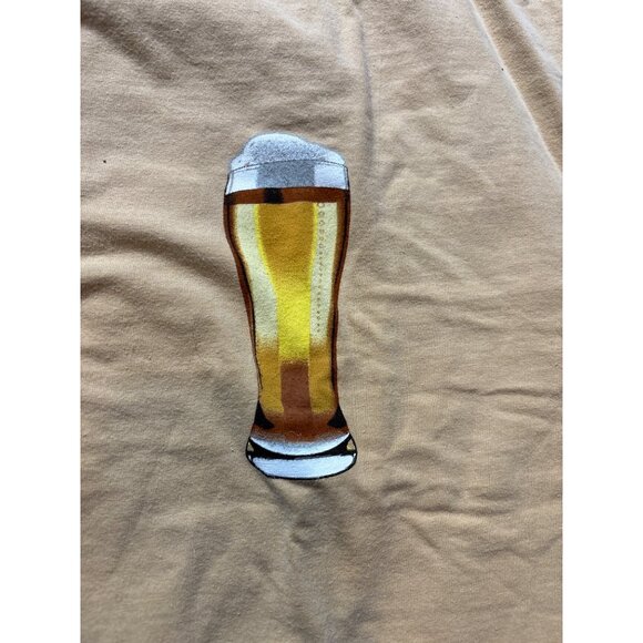 Crazy Shirts "I Love Blondes" Cotton T-Shirt With Beer Glass Print Size XXL NWT - Picture 3 of 7